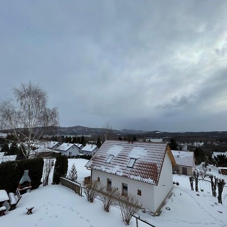 Bieszczadzki Hals - Dom Z 6 Sypialniami Villa Polańczyk Buitenkant foto