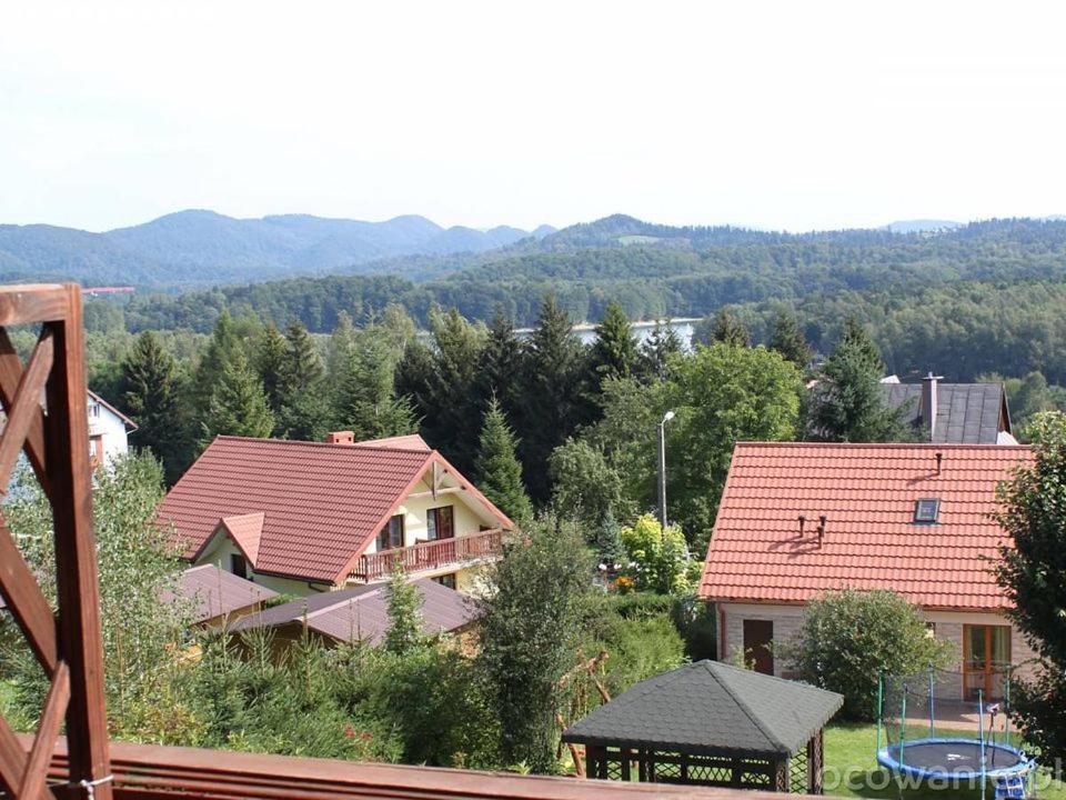 Bieszczadzki Hals - Dom Z 6 Sypialniami Villa Polańczyk Buitenkant foto